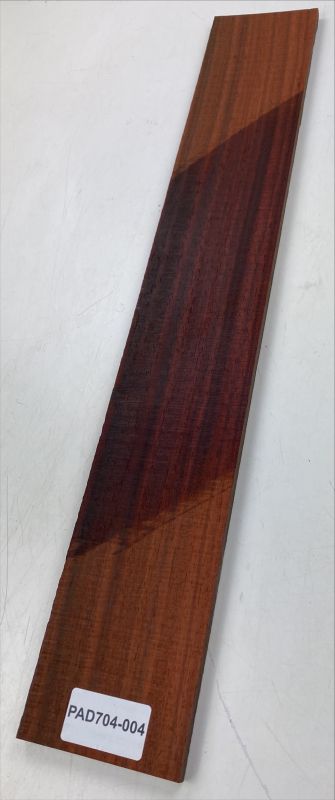 Fretboard Padouk, 720x113x11mm Unique Piece #004